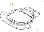 Volvo S90 Ii Ruota Di Scorta Inserto In Polistirolo 31680049