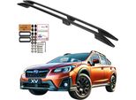 Barre Da Tetto Subaru Xv Suv 2012- Alluminio Nero Durevole Solido