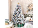 Bettizia 150Cm Albero Di Natale Artificiale Con Neve Incl. 550 Aghi In Pvc, Supporto In Metallo, Albero Di Natale, Albero Di Natale
