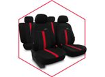 Coprisedili Auto Coprisedili Universali Per Hyundai I10 I Set Nero Rosso