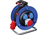 Brennenstuhl Garant Cee 1 Avvolgicavo Per Cantiere E Industria H07RN-F 5G2.5 - Avvolgitore Di Prolunga - Ingresso, Alimentazione Di Ingresso