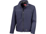 Result R121M | Giacca Classic Soft Shell - Colore: Navy - Taglia: L