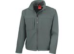 Result R121M | Giacca Classic Soft Shell - Colore: Grigio - Taglia: Xxl