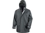 Result Core R207X | Parka Invernale Da Donna + Idrorepellente - Colore: Nero - Taglia: 3XL