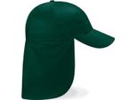 Berretto / Cappello / Cappello Stile Legionario Junior Beechfield B11B - Colore: Verde Bottiglia - Taglia: Unica