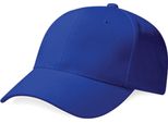 Berretto / Cappello / Cappello In Cotone Spazzolato Pesante Beechfield B65 | Pro-Style - Colore: Bright Royal - Taglia: Unica