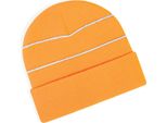 Cappello Invernale Beechfield B42 | Enhanced-Viz Beanie - Colore: Arancione Fluorescente - Taglia: Unica