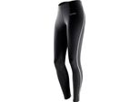 Spiro S251F | Leggings Sportivi Bodyfit Da Donna + Traspiranti - Colore: Nero - Taglia: M/L