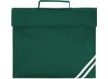 Quadra QD456 | Borsa Per Libri Classica / 36 X 30 Cm - Colore: Verde Bottiglia - Dimensioni: 36 X 30 Cm