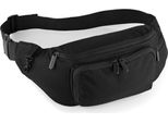 Quadra QD12 | Bauchtasche / Borsa Da Cintura / 37 X 15 X 10 Cm - Colore: Nero - Dimensioni: 37 X 15 X 10 Cm