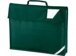Quadra QD51 | Cartella Portadocumenti/Borsa Junior | 37 X 30 X 6 Cm - Colore: Verde Bottiglia - Dimensioni: 37 X 30 X 6 Cm