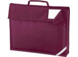 Quadra QD51 | Cartella Portadocumenti/Borsa Junior | 37 X 30 X 6 Cm - Colore: Bordeaux - Dimensioni: 37 X 30 X 6 Cm
