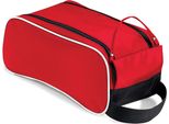 Quadra QD76 | Borsa Porta Scarpe Teamwear | 35 X 16 X 18 Cm - Colore: Rosso Classico/Nero/Bianco - Dimensioni: 35 X 16 X 18 Cm