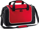 Quadra QS77 | Borsa Sportiva Teamwear Locker | 47 X 30 X 27 Cm - Colore: Rosso Classico/Nero/Bianco - Dimensioni: 47 X 30 X 27 Cm