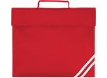 Quadra QD456 | Borsa Per Libri Classica / 36 X 30 Cm - Colore: Rosso Classico - Dimensioni: 36 X 30 Cm