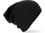 Beechfield B461 | Slouch Beanie Cappello Invernale - Colore: Nero - Taglia: Unica
