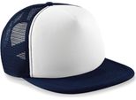 Beechfield B645 | Vintage Snapback Trucker Cap / Berretto / Cappello - Colore: French Navy/White - Taglia: Unica