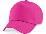 Berretto / Cappello / Cappello Beechfield B10B | Junior Original 5-Panel - Colore: Fucsia - Taglia: Unica