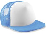 Beechfield B645B | Junior Vintage Snapback Trucker Cap / Berretto / Cappello - Colore: Sky Blue/White - Taglia: Unica