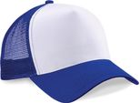 Cappello / Berretto / Cappello Beechfield B640 | Snapback Trucker - Colore: Bright Royal/White - Taglia: Unica