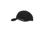 Flexfit 6363V | Cappello / Berretto / Cappello In Twill Di Cotone Spazzolato - Colore: Nero - Taglia: Unica