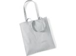 Westford Mill W101 | Borsa Per La Vita - Borsa Per La Spesa Con Manici Lunghi - 38 X 42 Cm - Colore: Grigio Chiaro - Taglia: Unica