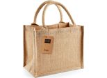 Westford Mill W412 | Mini Borsa Regalo In Iuta 26 X 22 X 14 Cm - Colore: Naturale - Taglia: Unica