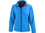 Result R121F | Giacca Donna Classic Soft Shell - Colore: Azzurro - Taglia: L