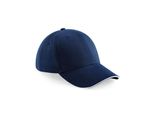 Berretto A 6 Pannelli Beechfield B20 | Athleisure - Colore: French Navy/White - Taglia: Unica