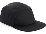 Beechfield B654 | Cappello / Berretto / Cappello In Tela A 5 Pannelli - Colore: Nero - Taglia: Unica