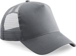 Cappello / Berretto / Berretto / Cappello Beechfield B640 | Snapback Trucker - Colore: Grigio Grafite/Grigio Grafite - Taglia: Unica