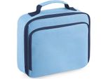 Quadra QD435 | Borsa Termica Per Il Pranzo / 24 X 20 X 8 Cm - Colore: Blu Cielo - Dimensioni: 24 X 20 X 8 Cm