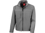 Result R121M | Giacca Classic Soft Shell - Colore: Grigio Workguard - Taglia: L