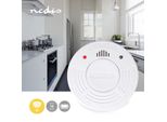 Allarme Fumo | Alimentazione A Batteria | Durata Della Batteria Fino A: 10 Anni | En 14604 | Con Pulsante Di Pausa | Con Pulsante Di Test | 85 Db | Abs | Bianco