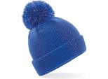 Beechfield B406B | Junior Reflective Bobble Beanie - Farbe: Bright Royal - GrößE: Taglia Unica