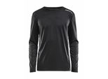 Craft Rush Camicia A Maniche Lunghe Uomo Nero Taglia S