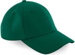 Beechfield B59 | Authentic Baseball Cap / 6-Panel-Design - Farbe: Bottle Green - GrößE: Taglia Unica