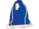 Westford Mill W810 | Earthaware Organic Gymsac / 37 X 47 Cm - Colore: Bright Royal - Dimensioni: 37 X 47 Cm