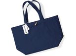 Westford Mill W855 | Earthaware Organic Marina Tote Xl 40 X 39 X 19 Cm - Colore: French Navy - Taglia: Unica