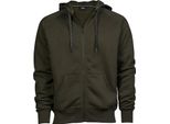 Tee Jays 5435 | Giacca Con Cappuccio E Zip - Colore: Dark Olive - Taglia: M