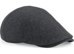 Berretto Beechfield B623 | Melton Wool Ivy, Misura Regolabile - Colore: Charcoal Marl - Taglia: Unica