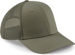 Beechfield B646 | 6-Panel Design Urbanwear Trucker - Colore: Verde Oliva - Taglia: Unica