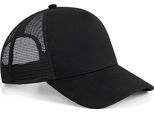 Beechfield B642 | Microknit Snapback Trucker - Chiusura A Scatto - Colore: Nero - Taglia: Unica