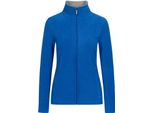 Promodoro 7965 | Giacca Donna In Doppio Pile, Zip Nascosta - Colore: Royal/Grigio Acciaio - Taglia: Xl