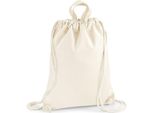 Westford Mill W686 | Borsa Da Ginnastica Nautical Gymsac - Colore: Naturale - Dimensioni: 37 X 46 Cm
