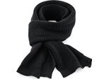 Beechfield B424 | Sciarpa Classica In Maglia Waffle - Sciarpa Da Donna - Colore: Nero - Taglia: Unica