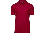Tee Jays 1405 | Polo Stretch Da Uomo - Colore: Rosso - Taglia: L