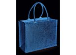 Westford Mill W437 | Shimmer Jute Shopper 42 X 33 X 19 Cm - Colore: Naturale/Oro - Taglia: Unica