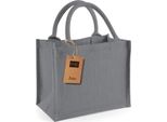 Westford Mill W412 | Mini Borsa Regalo In Iuta 26 X 22 X 14 Cm - Colore: Grigio Grafite/Grigio Grafite - Taglia: Unica