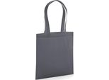 Westford Mill W261 | Tote In Cotone Organico Premium 38 X 42 Cm - Colore: Grafite - Taglia: Unica